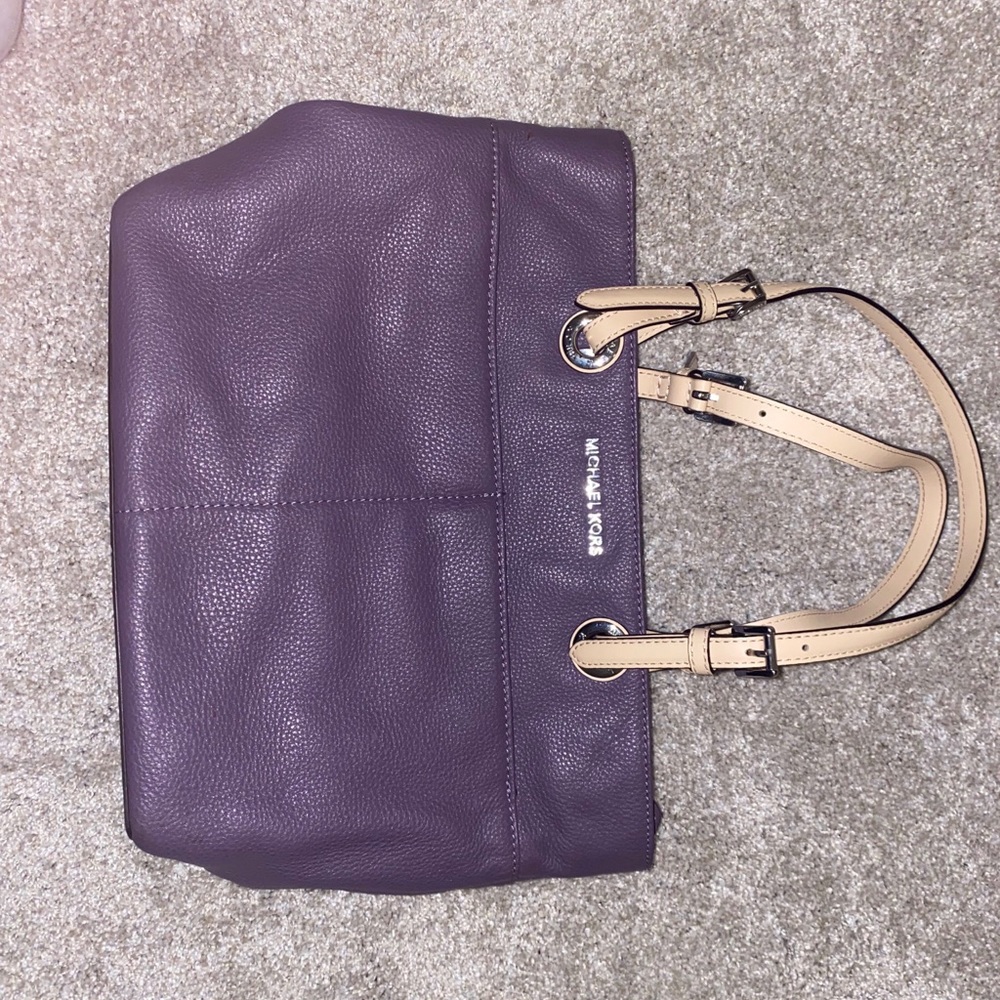 Purple Michael Kors bag